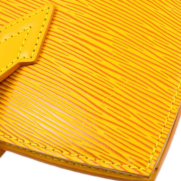 LOUIS VUITTON Yellow Epi Saint Jacques Poignee Long Tote M52339 122662 - Picture 3 of 10